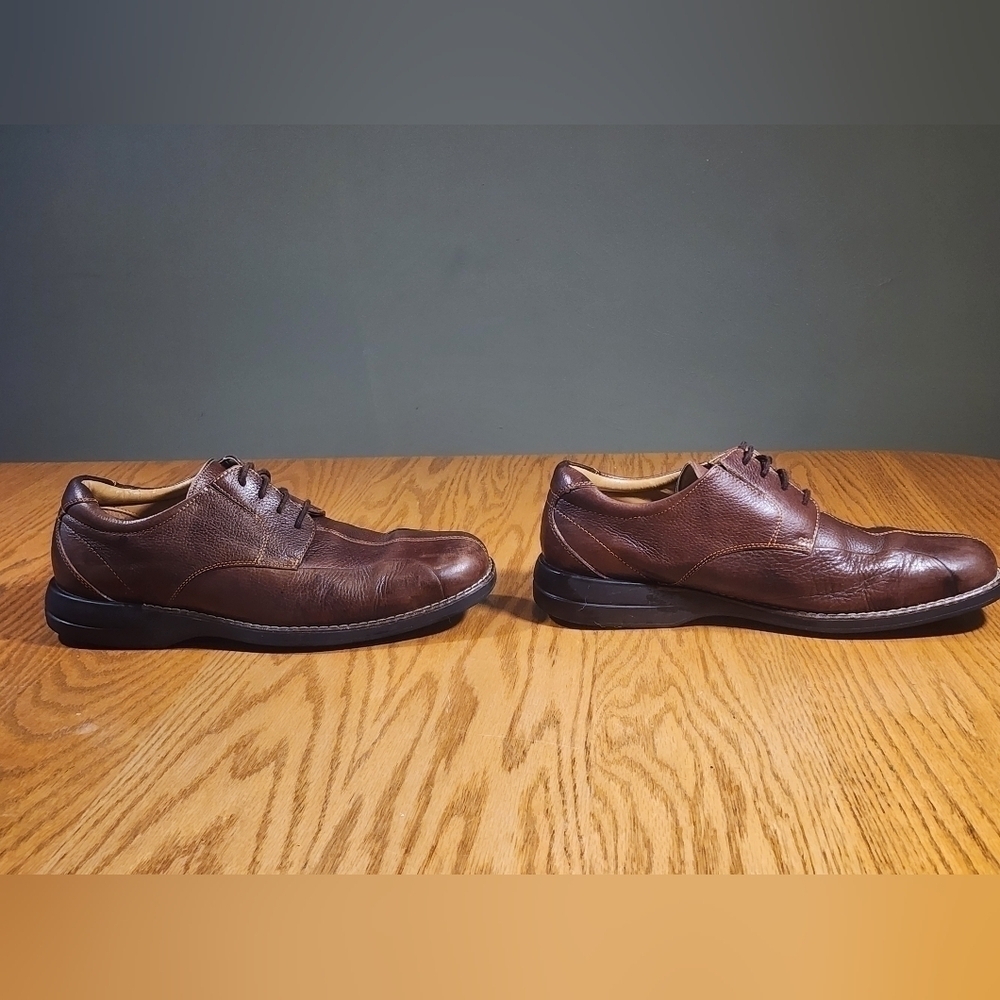 DOCKERS Men's PROSTYLE Shoes Bastille Red Brown Leather Size 11 - Picture 3 of 8